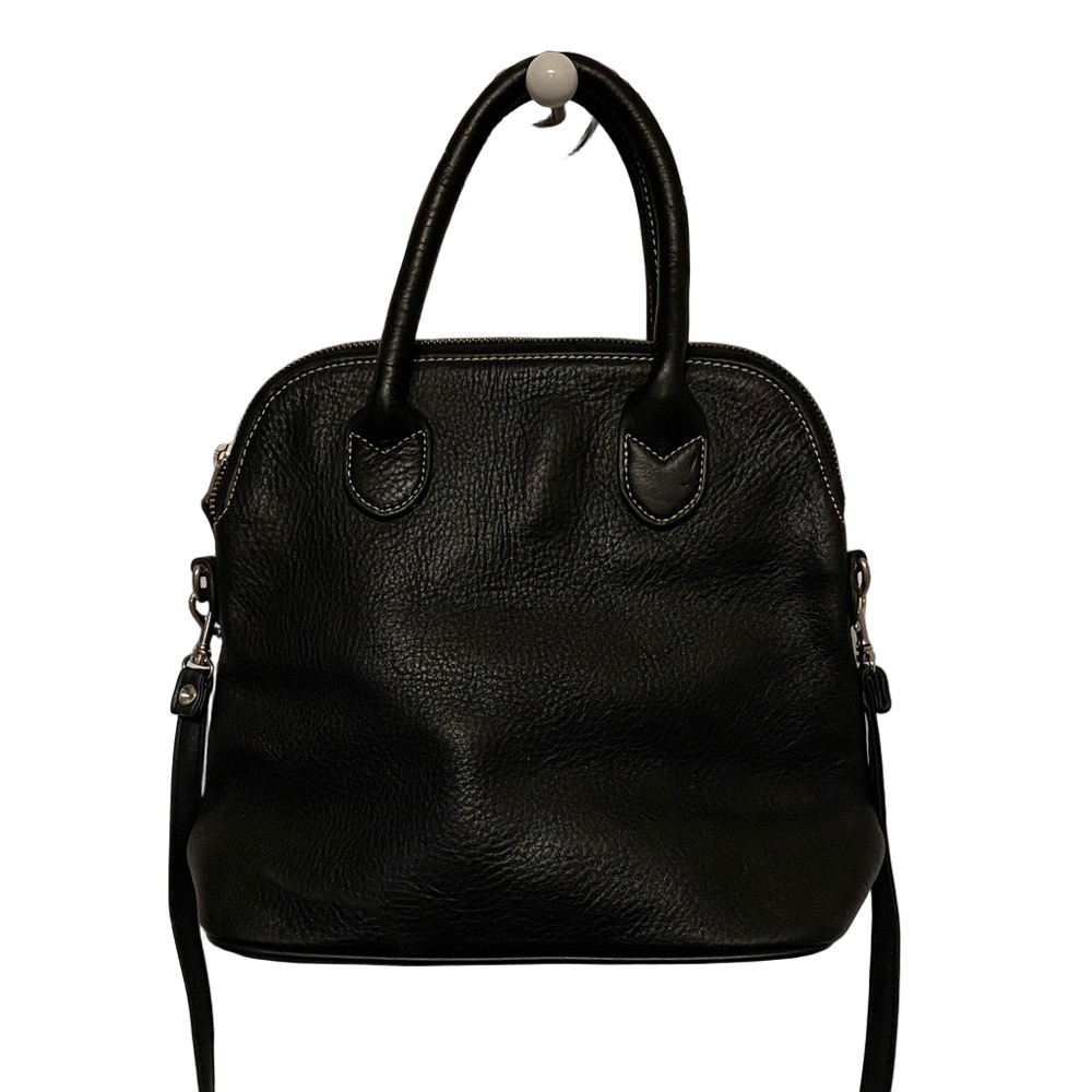 Gap Black Genuine Leather Handbag